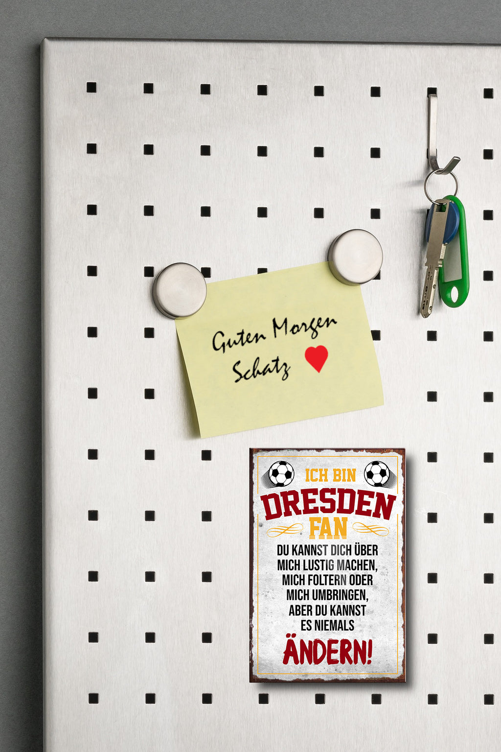 Magnet ''Dresden Fan'' 9x6x0,3cm