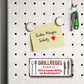 Magnet ''Grillregel Nr.1 Alles unter 500g ist Aufschnitt'' 9,3x4cm