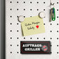 Magnet ''Auftrags Griller'' 9,3x4cm