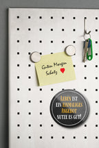 Magnet ''Leben ist ein einmaliges Angebot'' 8x8x0,3cm