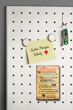 Magnet ''Wir Dorfkinder wissen wenigstens noch'' 9x6x0,3cm