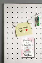 Magnet ''Sometimes a cupcake helps'' 9x6x0.3cm
