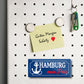 Magnet ''Hamburg meine Perle'' 9,3x4cm