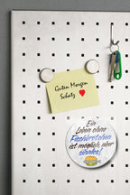 Magnet ''Ein Leben ohne Fischbrötchen ist sinnlos'' 8x8x0,3cm