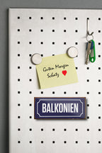 Magnet ''Balkonien'' 9,3x4cm