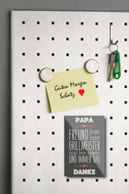 Magnet ''Papa Freund Berater Trainer'' 9x6x0,3cm