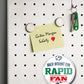 Magnet ''Rapid Fan'' 8x8x0.3cm
