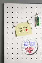Magnet ''Jeder Tag am Wasser ist ein Guter Tag'' 8x8x0,3cm