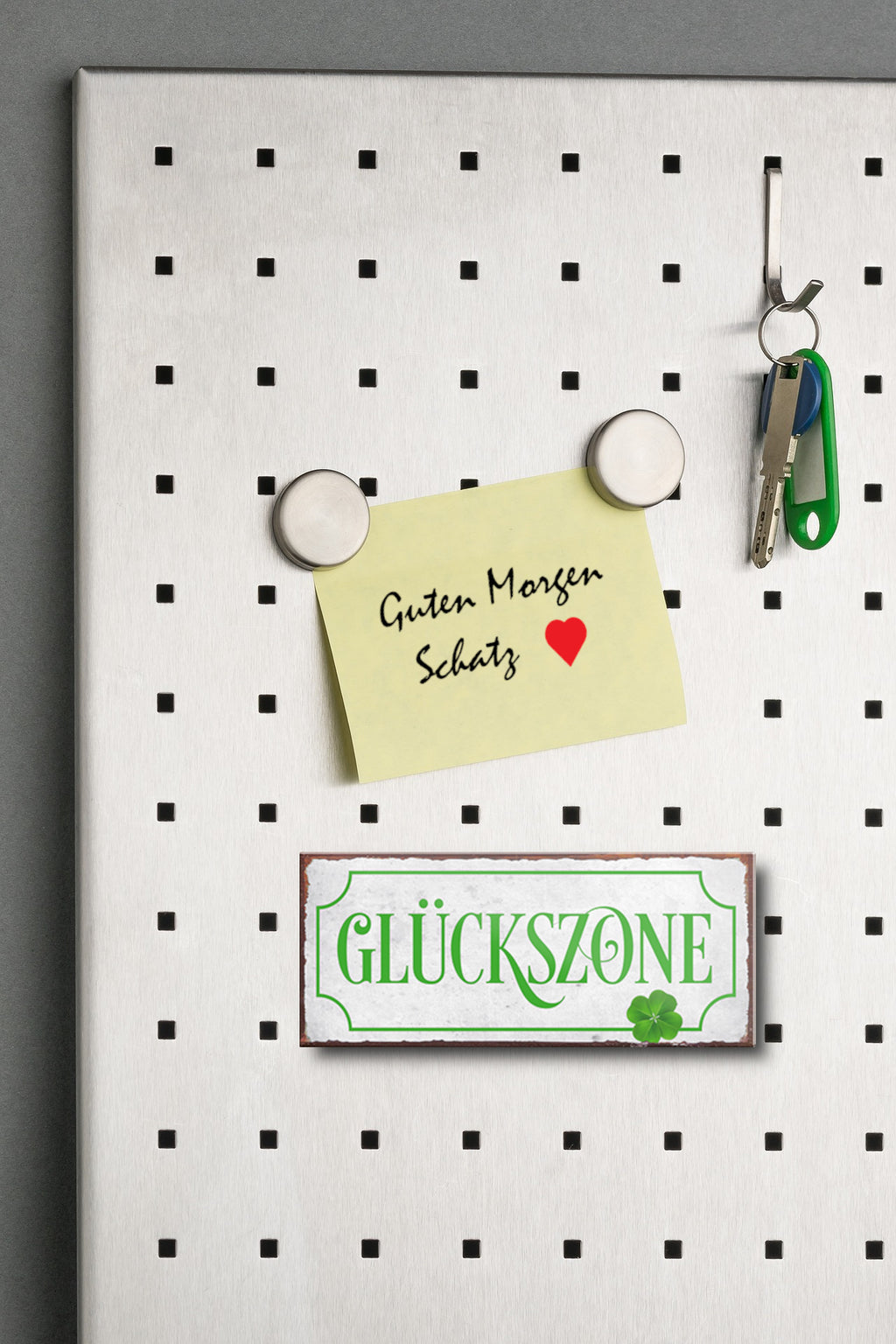 Magnet ''Glückszone'' 9,3x4cm