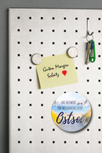 Magnet ''Das Passwort für Entspannung Ostsee'' 8x8x0,3cm