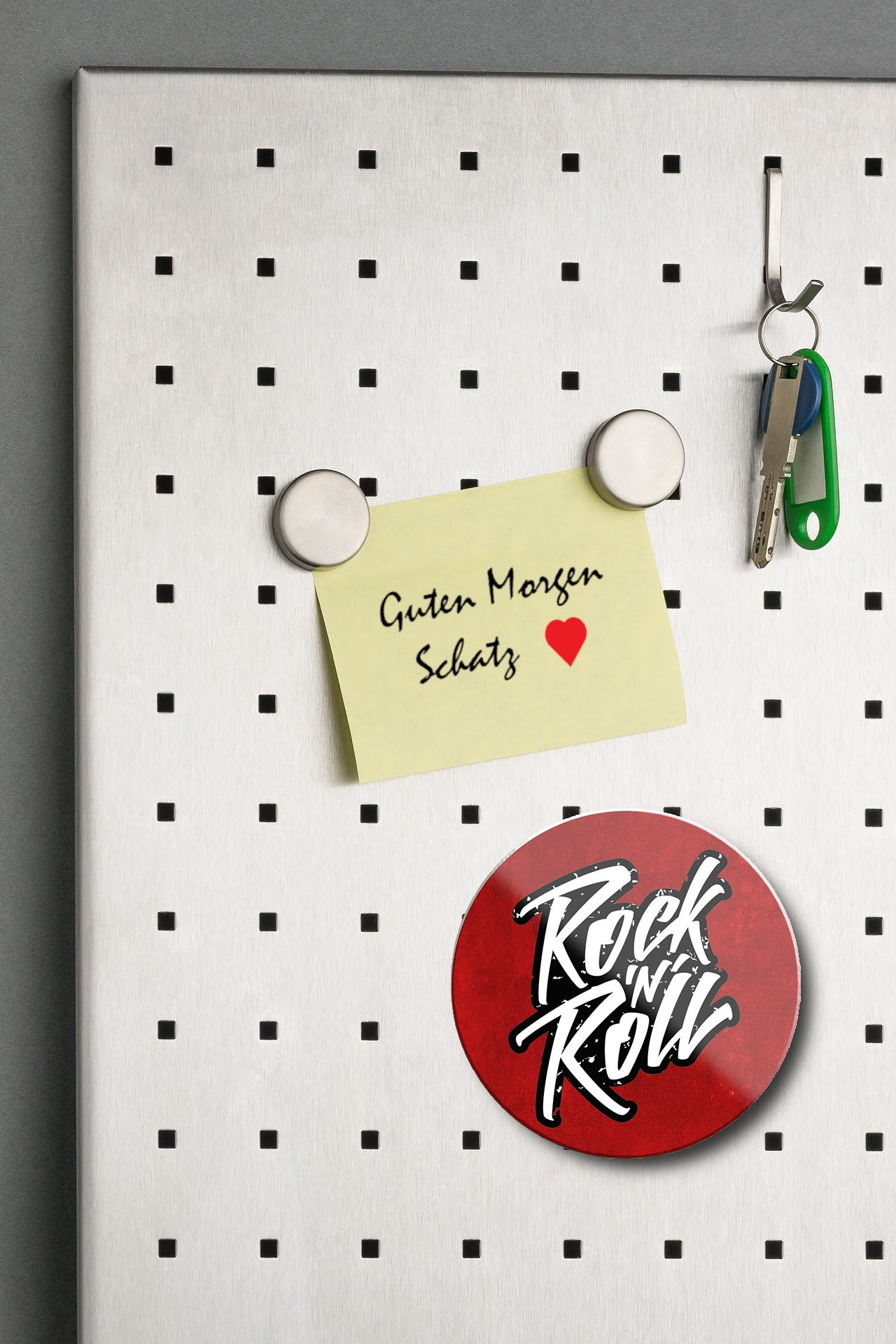 Magnet ''Rock'n'Roll'' 8x8x0,3cm