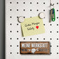 Magnet ''Meine Werkstatt meine Gesetze'' 9,3x4cm
