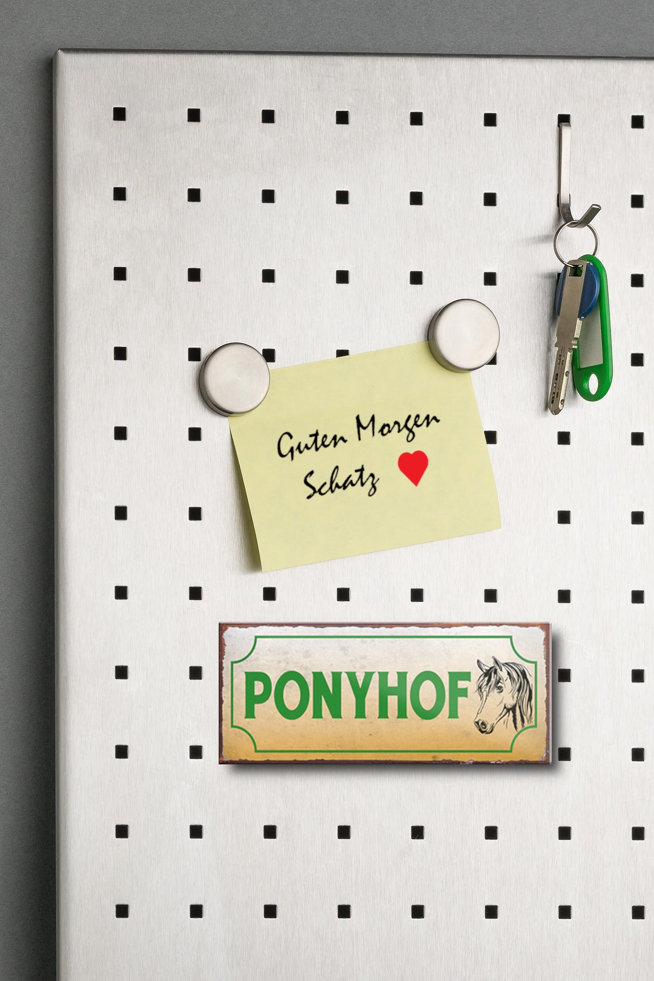 Magnet ''Ponyhof'' 9,3x4cm