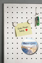 Magnet ''Ostsee-Liebe'' 8x8x0,3cm