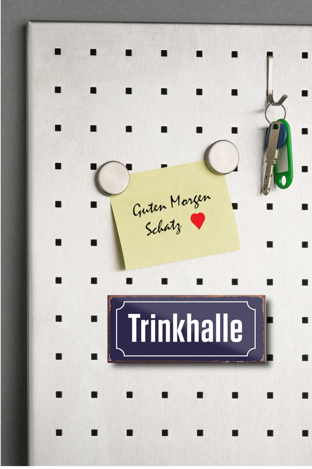 Magnet ''Trinkhalle'' 9,3x4cm