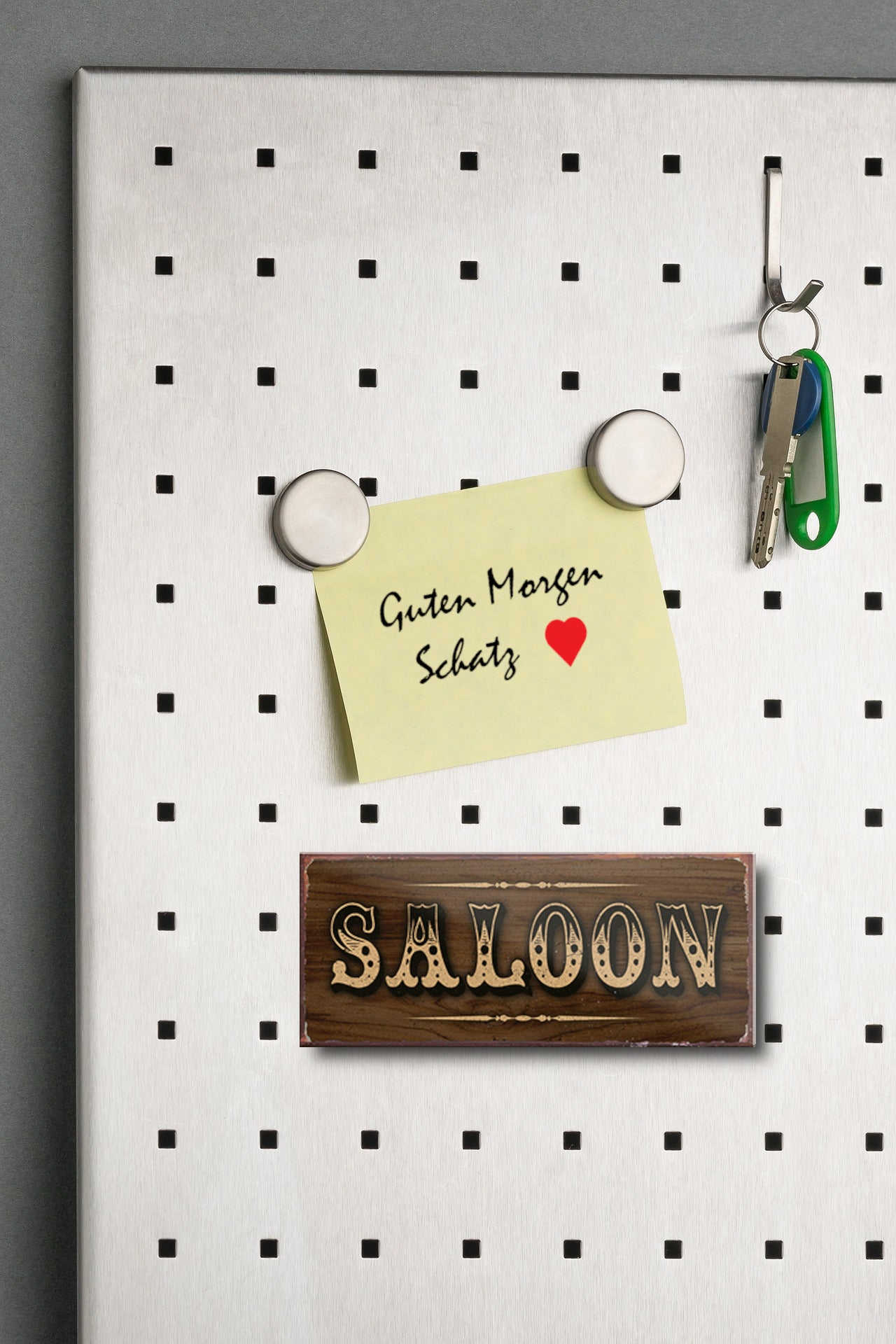 Magnet ''Saloon'' 9,3x4cm