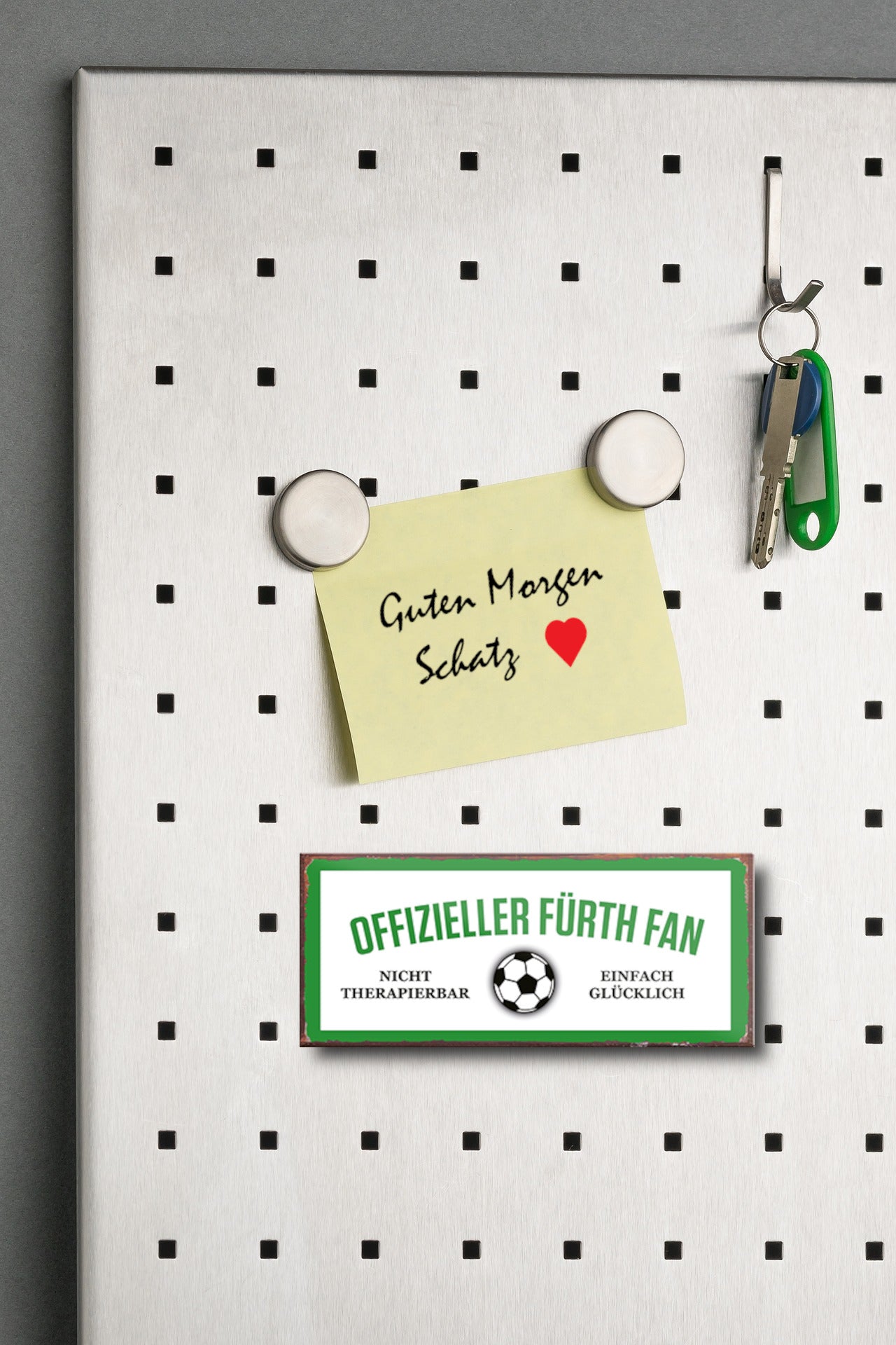 Magnet ''Offizieller Fürth Fan''9,3x4cm