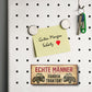 Magnet ''Echt Männer fahren Traktor'' 9,3x4cm