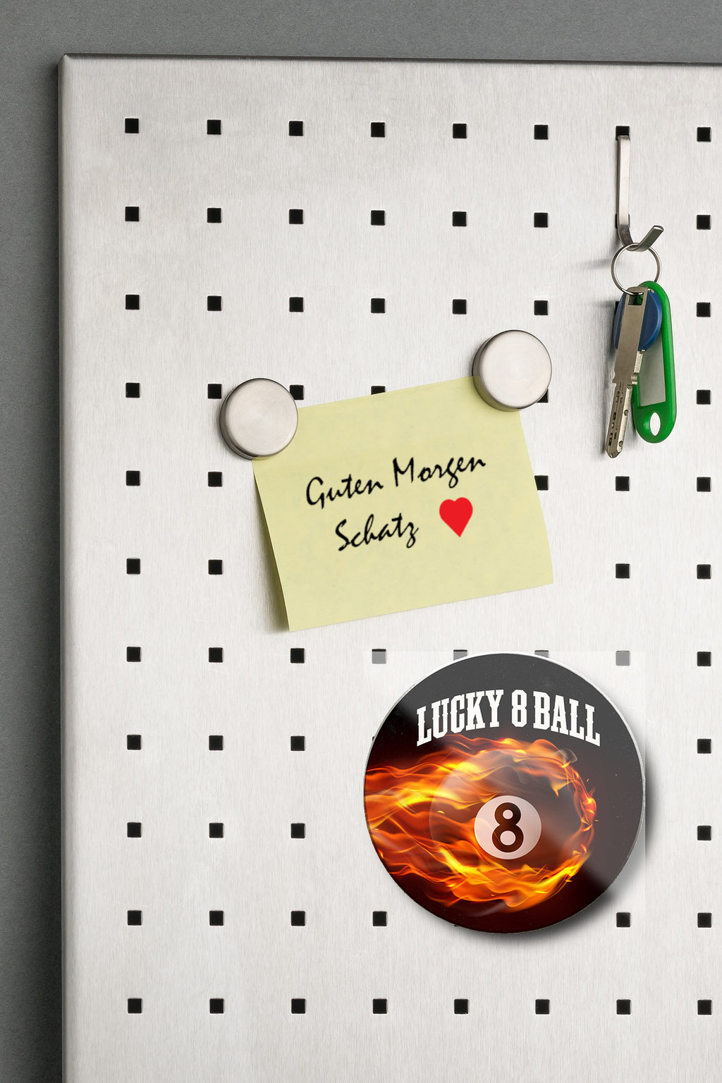 Magnet ''Lucky 8 Ball'' 8x8x0,3cm