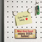 Magnet ''Wer das liest muss Bier holen'' 9,3x4cm