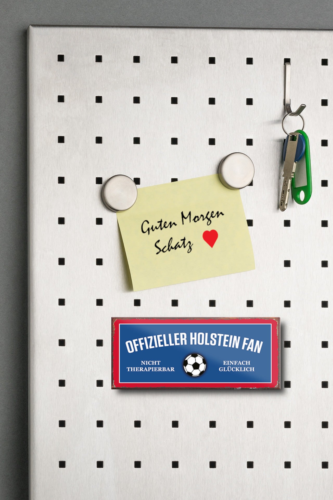 Magnet ''Offizieller Holstein Fan'' 9,3x4cm