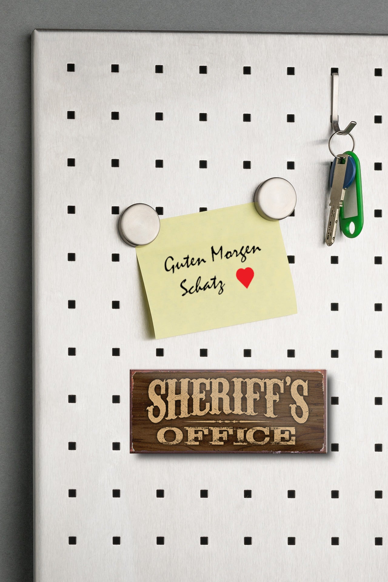 Magnet ''Sheriff's Office'' 9,3x4cm