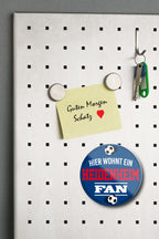 Magnet ''Heidenheim Fan'' 8x8x0,3cm