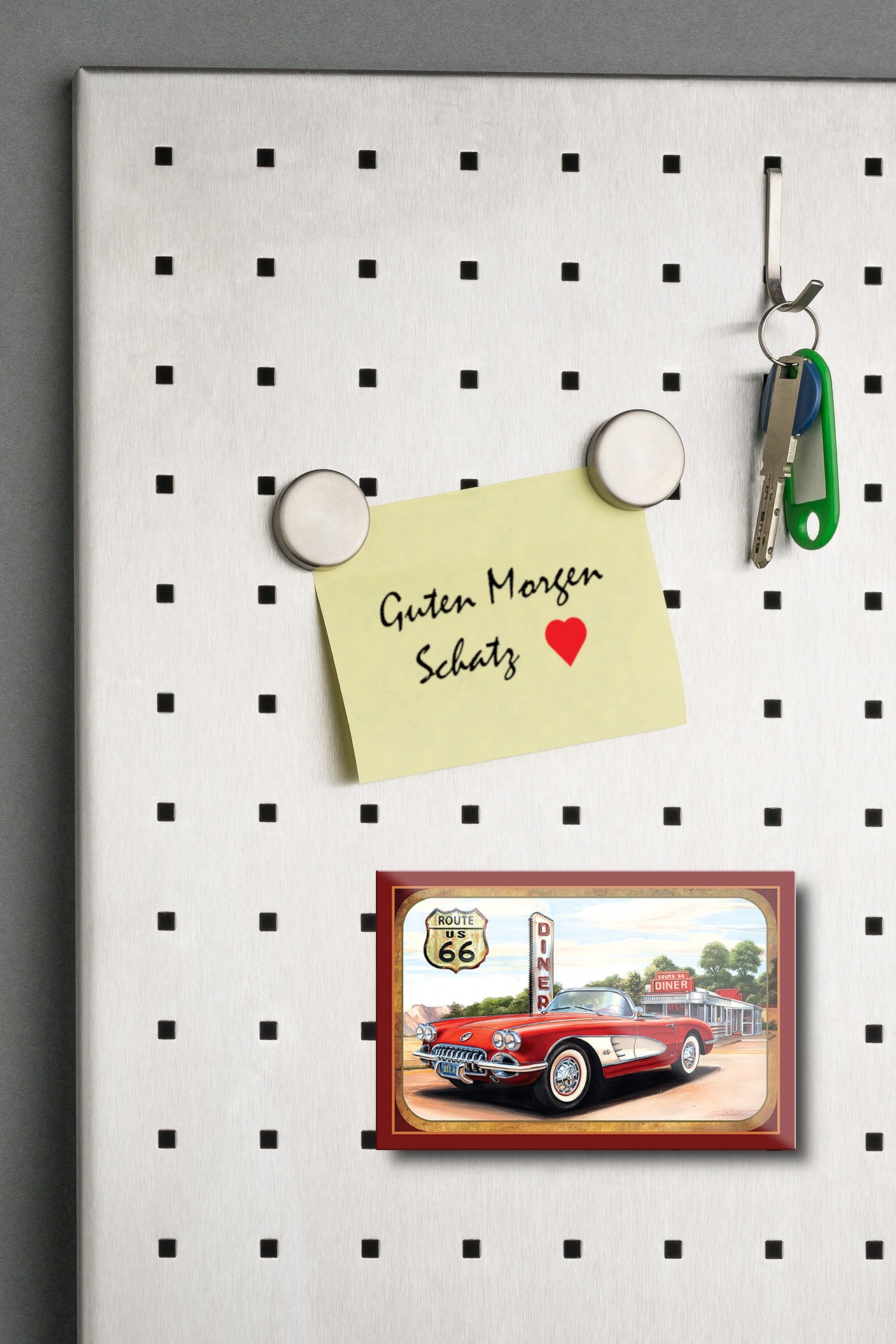 Magnet ''Route 66 Diner'' 9x6x0,3cm