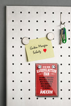 Magnet ''Kaiserslautern Fan'' 9x6x0,3cm