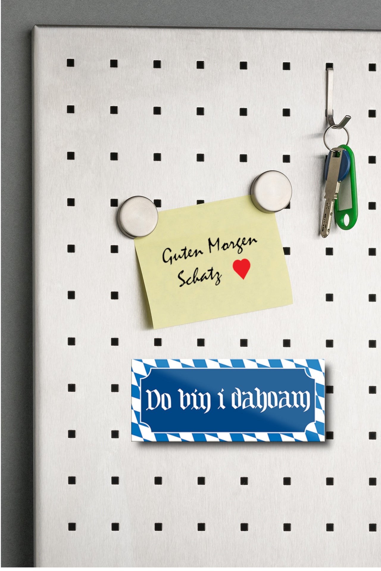 Magnet ''Do bin i dahoam'' 9,3x4cm