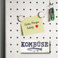 Magnet ''Kombüse (grau)'' 9,3x4cm
