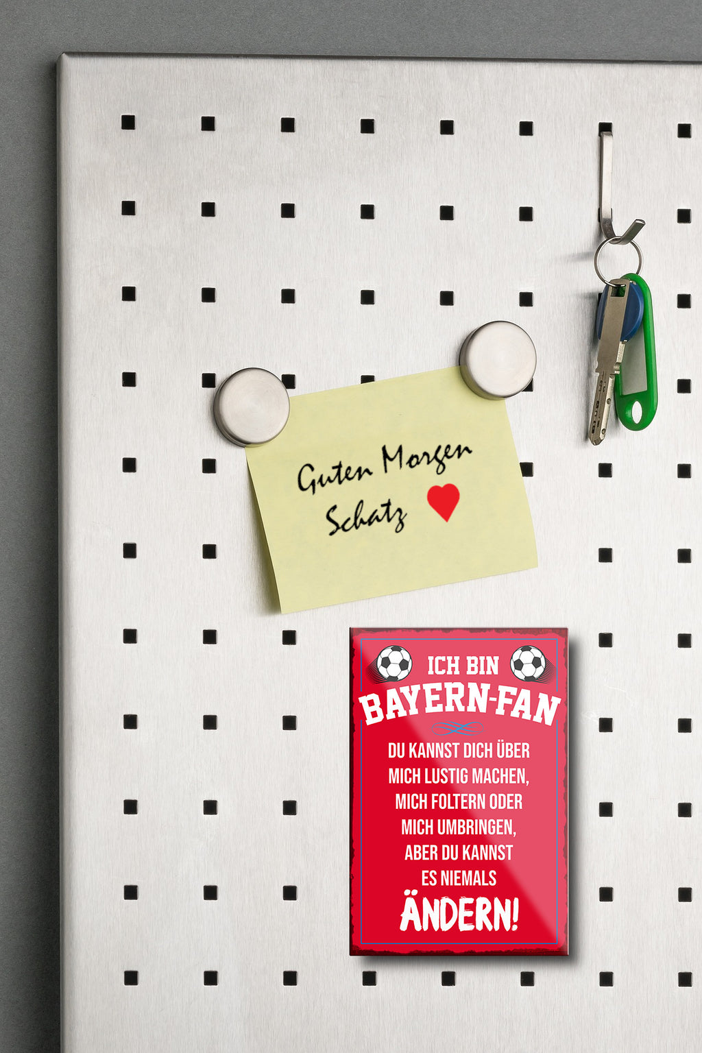 Magnete ''Fußball 2 von 2'' Bayern Dortmund Freiburg Köln Mönchengladbach Pauli uvm 9x6cm