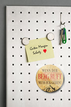 Magnet ''Wenn der Berg ruft'' 8x8x0,3cm