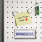 Magnet ''Männerecke'' 9,3x4cm