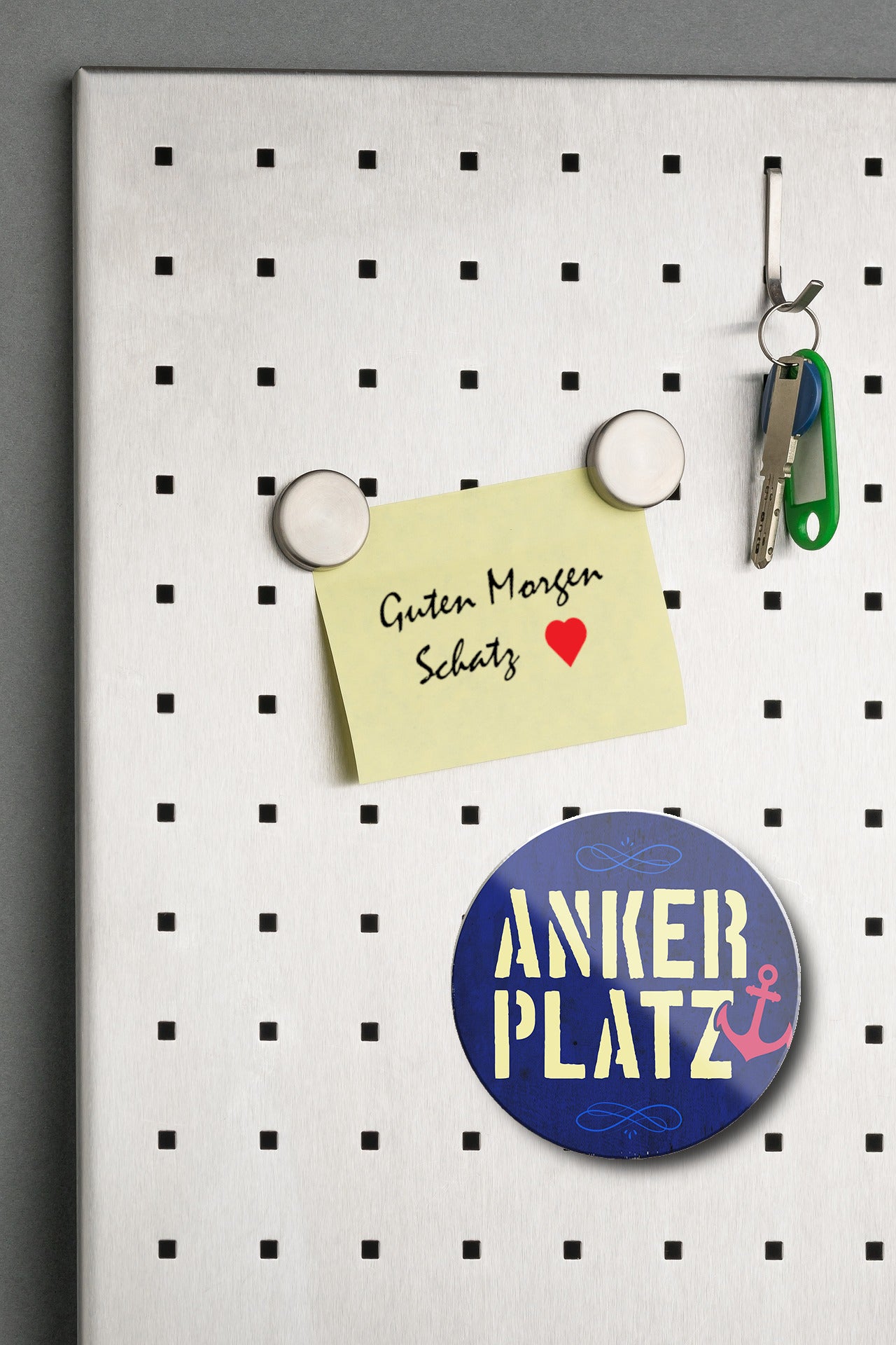 Magnet ''Anker Platz'' 8x8x0,3cm