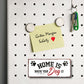 Magnet ''Home is where your Dog is'' 9,3x4cm