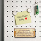 Magnet ''Wo man trinkt, da lass dich nieder Bier zuwider'' 9,3x4cm