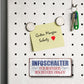 Magnet ''Infoschalter für besonders bescheuerte Fragen'' 9,3x4cm