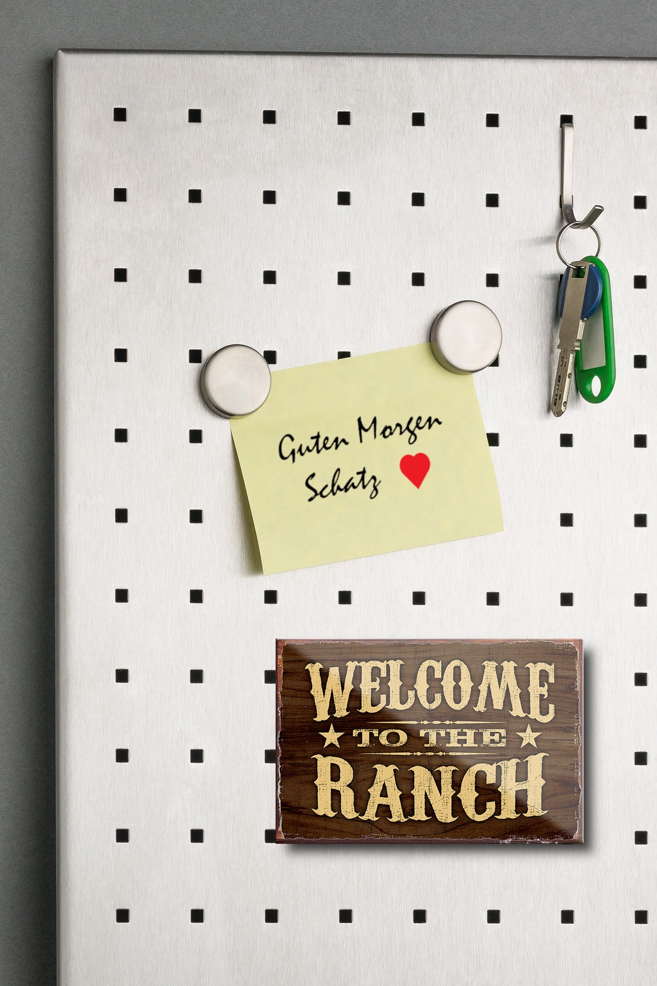 Magnet ''Welcome to the Ranch'' 9x6x0,3cm
