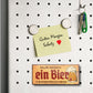 Magnet ''Nur noch ein Bier, versprochen'' 9,3x4cm