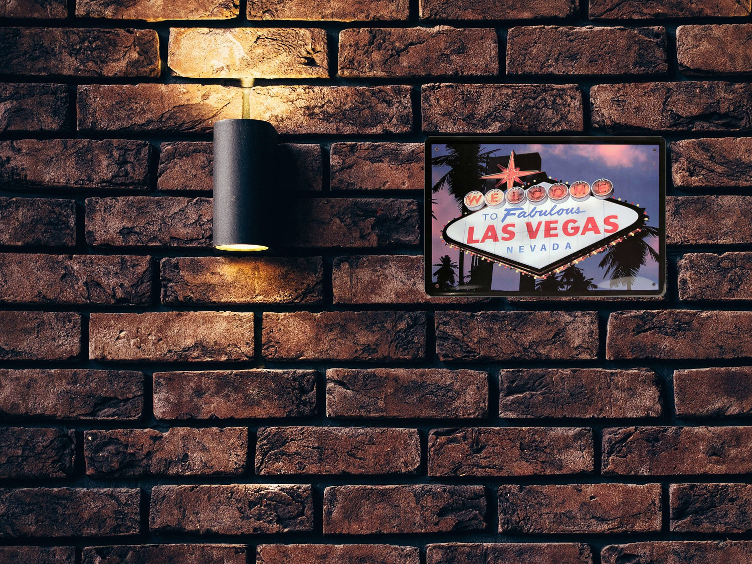 Blechschild ''Las Vegas Nevada'' 20x30cm