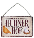 4252024208962 Schilderstore24 Schilderstore24 Blechschilder sind perfekt als Geschenk zu Weihnachten, Geburtstage, Feiern, Partys, Grillabende, Namenstag, Feiertag, Mädelsabend, Hochzeit. Jederzeit stilvoll im Wohnzimmer, Partykeller, Garage, Praxis, Büro, Café, Hauseingang Traktor Maschine Landmaschine Feld bauer landwirt landwirtschaft schlepper	 ''Hühnerhof''		18x12cm