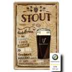Blechschilder ''Biersorten 2 von 2'' Export, Märzen, Kölsch, Münchner, Schwarzbier, Steinbier uvm 20x30cm