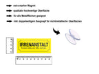 Magnet ''Irrenanstalt'' 9,3x4cm