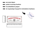 Magnet ''Offizieller Freiburg Fan'' 9,3x4cm