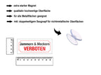 Magnet ''Jammern & Meckern verboten'' 9,3x4cm
