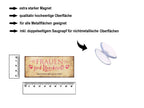 Magnet ''Frauen sind Wundervoll. Von einfach nie die rede'' 9,3x4cm