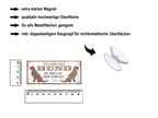 Magnet ''Ein Leben ohne Hunde ist sinnlos'' 9,3x4cm