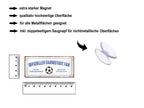 Magnet ''Offizieller Darmstadt Fan'' 9,3x4cm