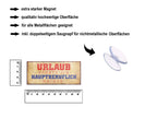 Magnet ''Urlaub könnte ich hauptberuflich machen'' 9,3x4cm